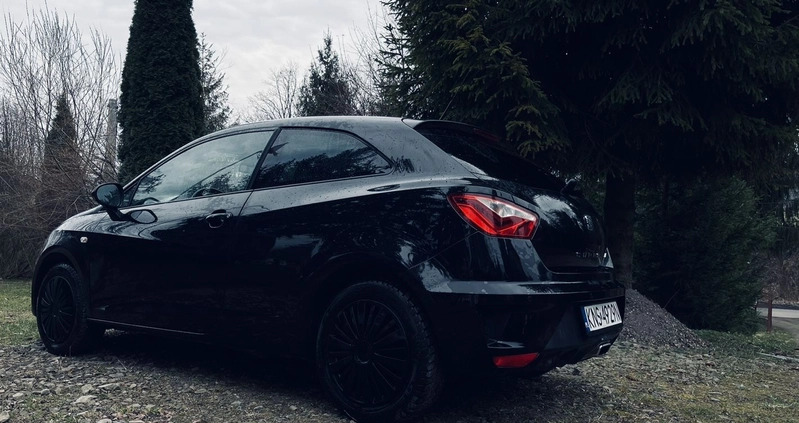 Seat Ibiza cena 28700 przebieg: 204000, rok produkcji 2012 z Limanowa małe 379